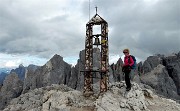 In vetta al Monte Mulaz (2906 m) alle Pale di San Martino il 13 agosto 2017 - FOTOGALLERY